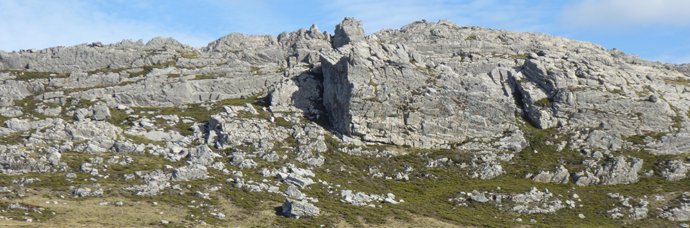 INLAND ROCK AND STONE RUNS, picture of rocky outcrop